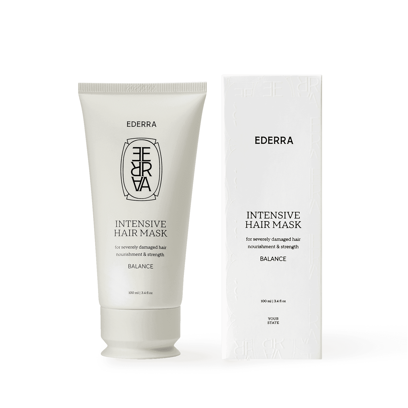 Интенсивная маска для сильно поврежденных волос (Intensive Hair Mask, Ederra Вalance) 6