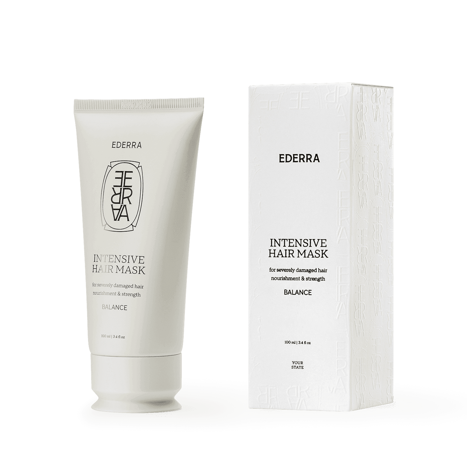 Интенсивная маска для сильно поврежденных волос (Intensive Hair Mask, Ederra Вalance) 7