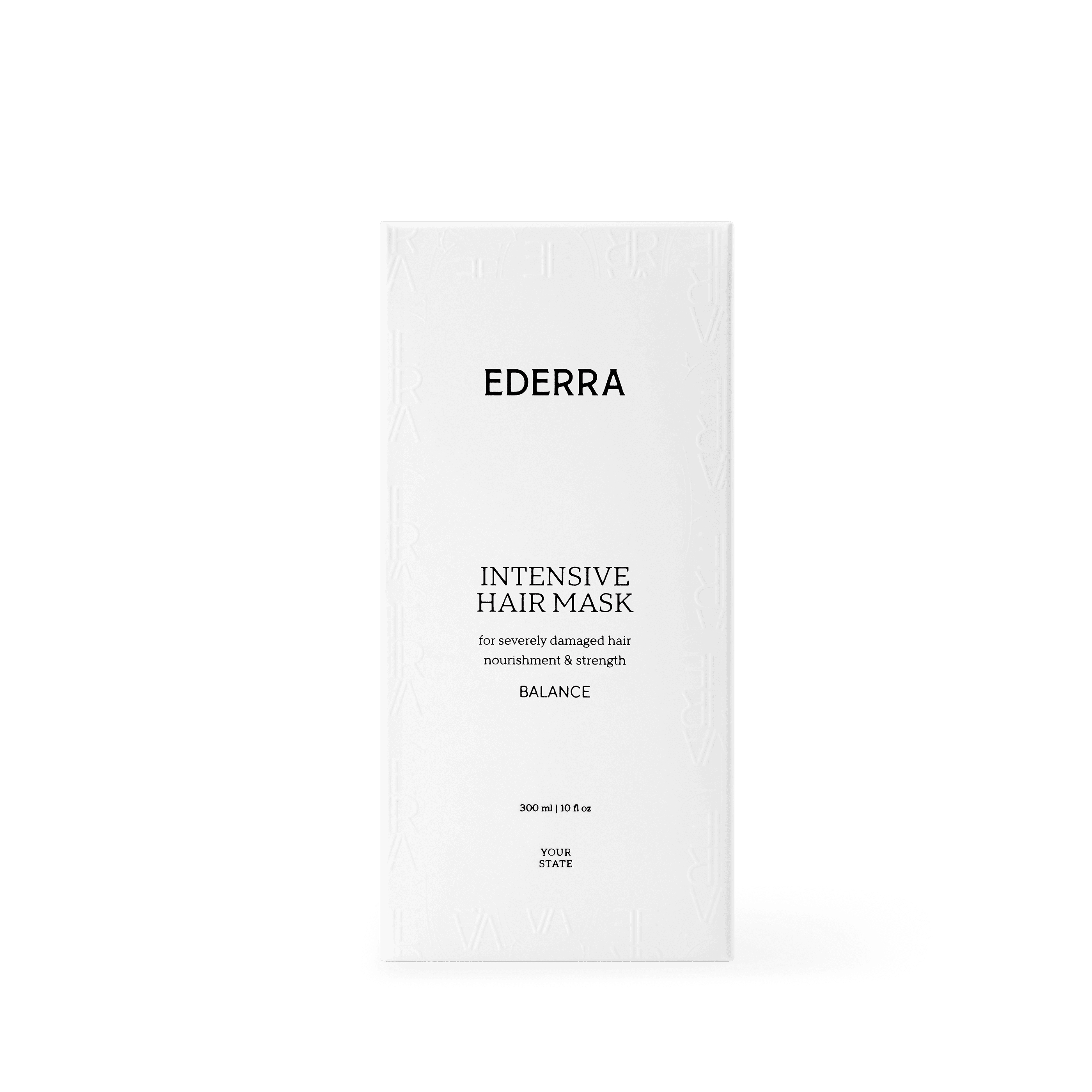 Интенсивная маска для сильно поврежденных волос (Intensive Hair Mask, Ederra Вalance) 8