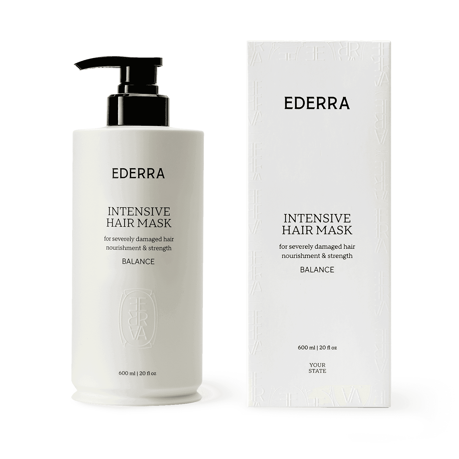 Интенсивная маска для сильно поврежденных волос (Intensive Hair Mask, Ederra Вalance)