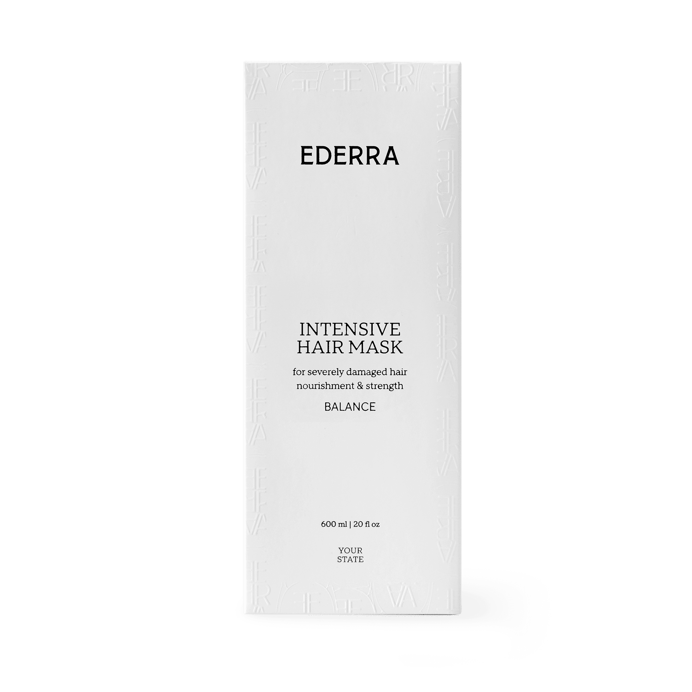Интенсивная маска для сильно поврежденных волос (Intensive Hair Mask, Ederra Вalance) 6