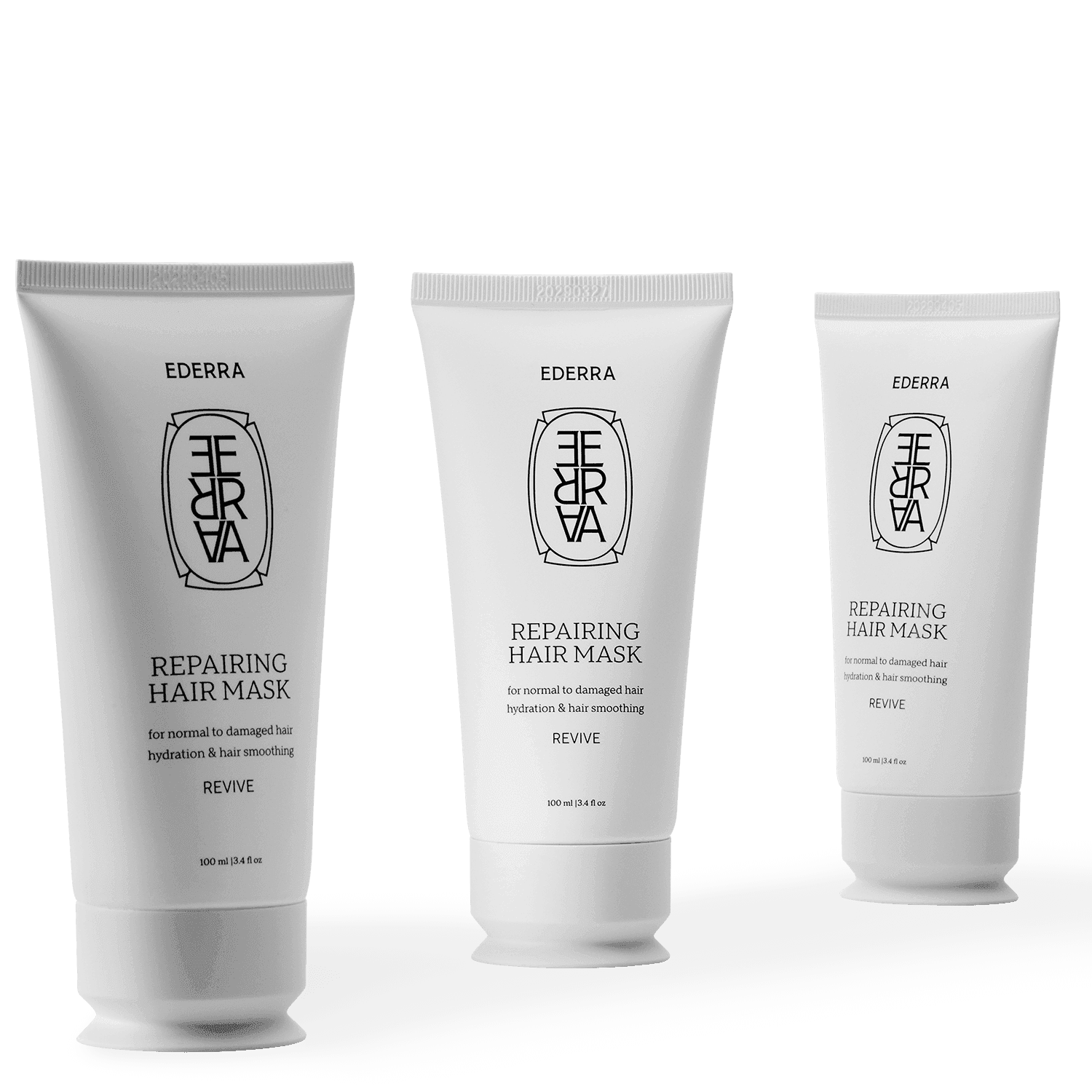 Восстанавливающая маска для нормальных и поврежденных волос (Repairing Hair Mask, Ederra Revive) 5