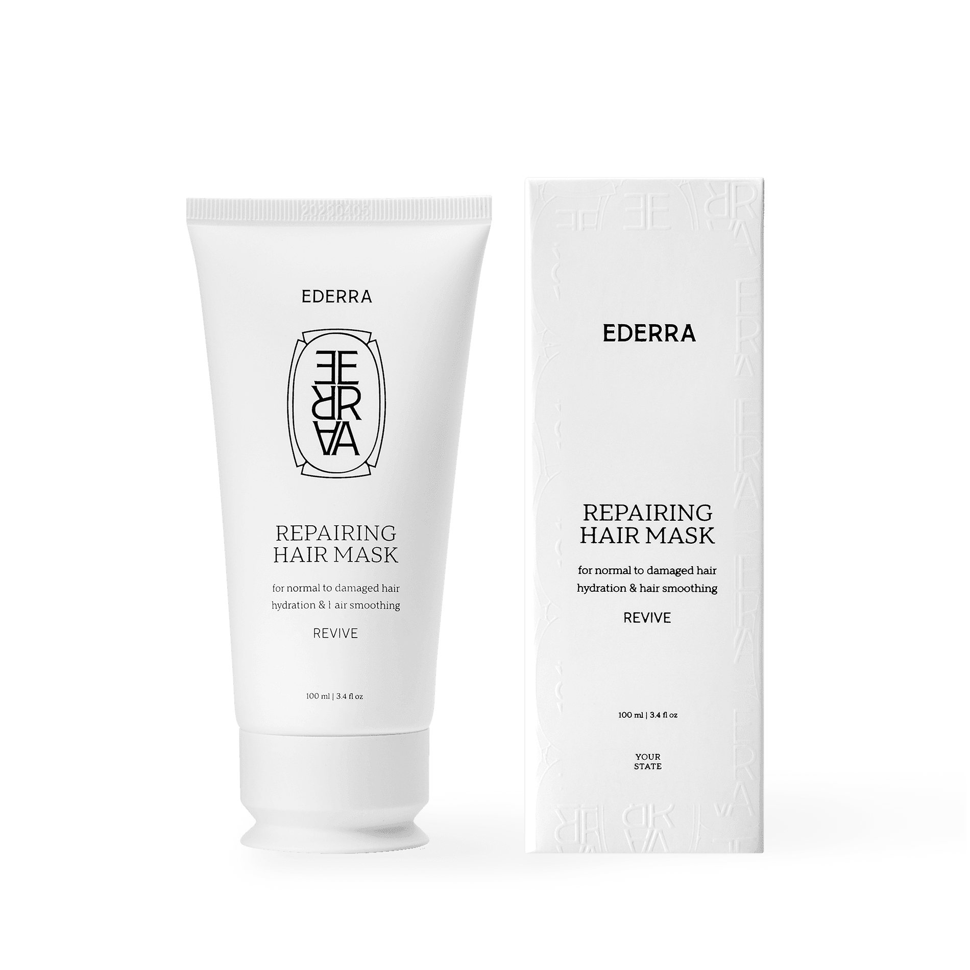 Восстанавливающая маска для нормальных и поврежденных волос (Repairing Hair Mask, Ederra Revive) 7