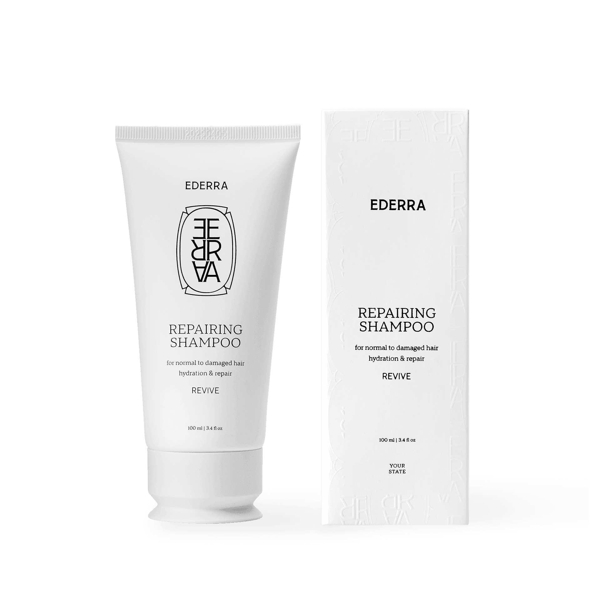 Восстанавливающий шампунь для нормальных и поврежденных волос (Repairing Shampoo, Ederra Revive) 6