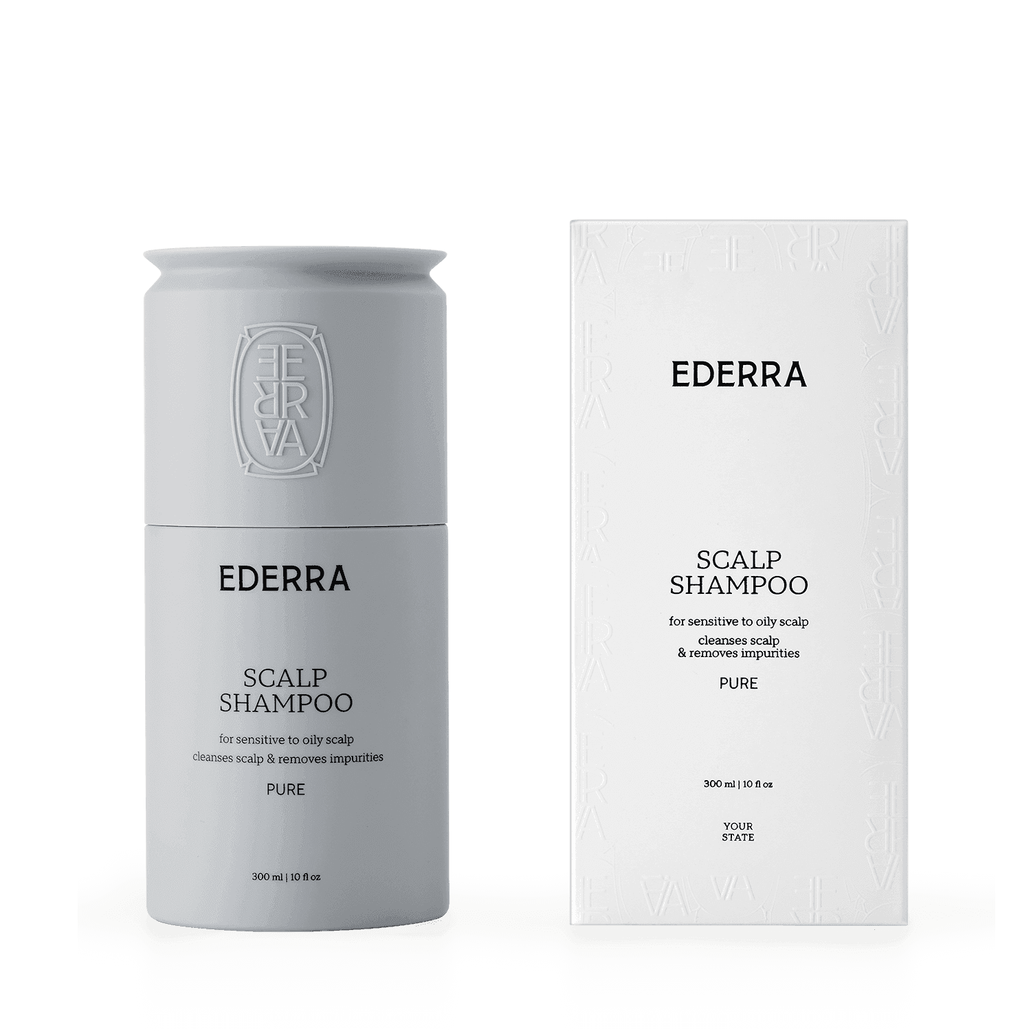 Шампунь для интенсивного очищения кожи головы (Scalp Shampoo, Ederra Pure) 6