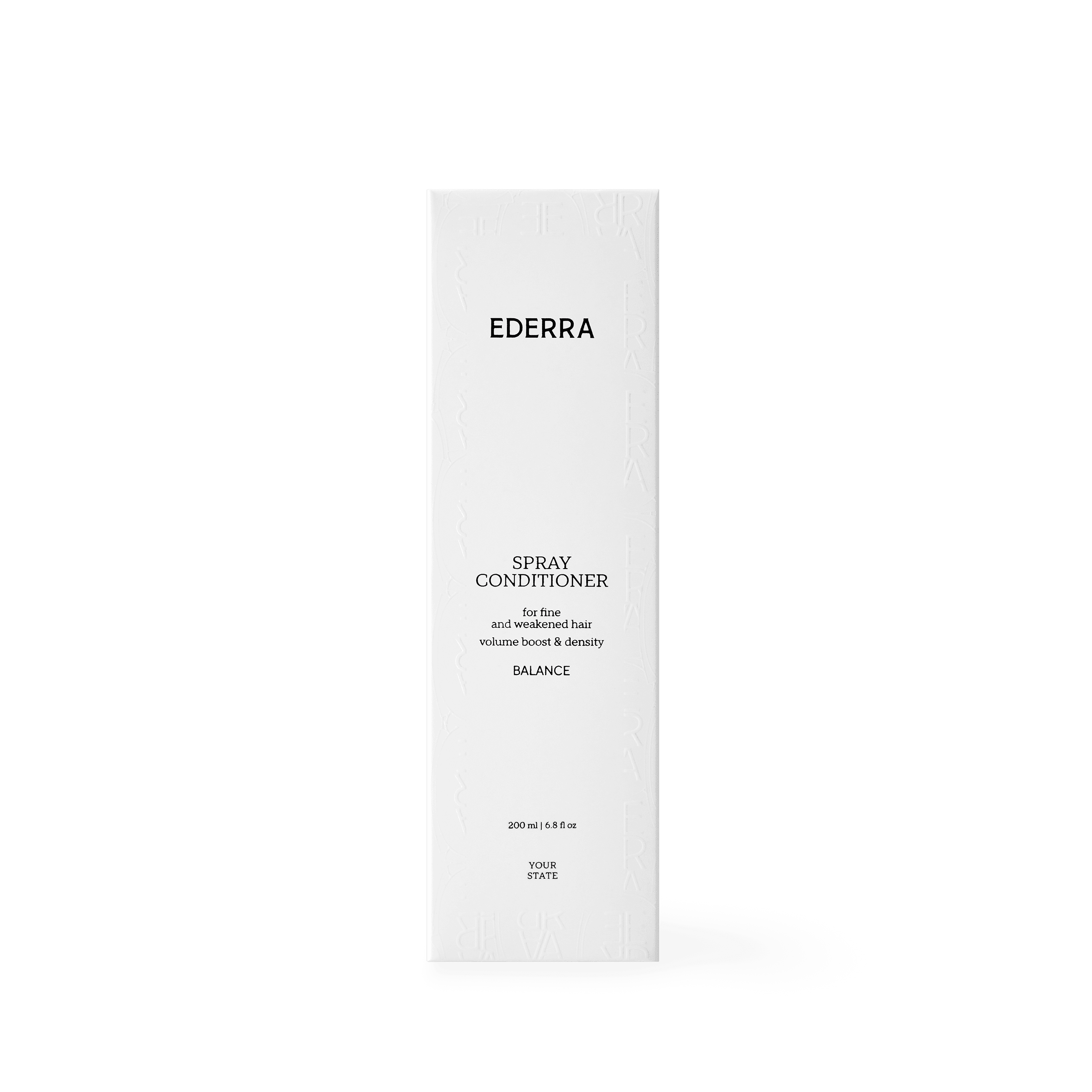 Уплотняющий спрей-кондиционер для тонких и ослабленных (Spray-Conditioner, Ederra Balance) 8